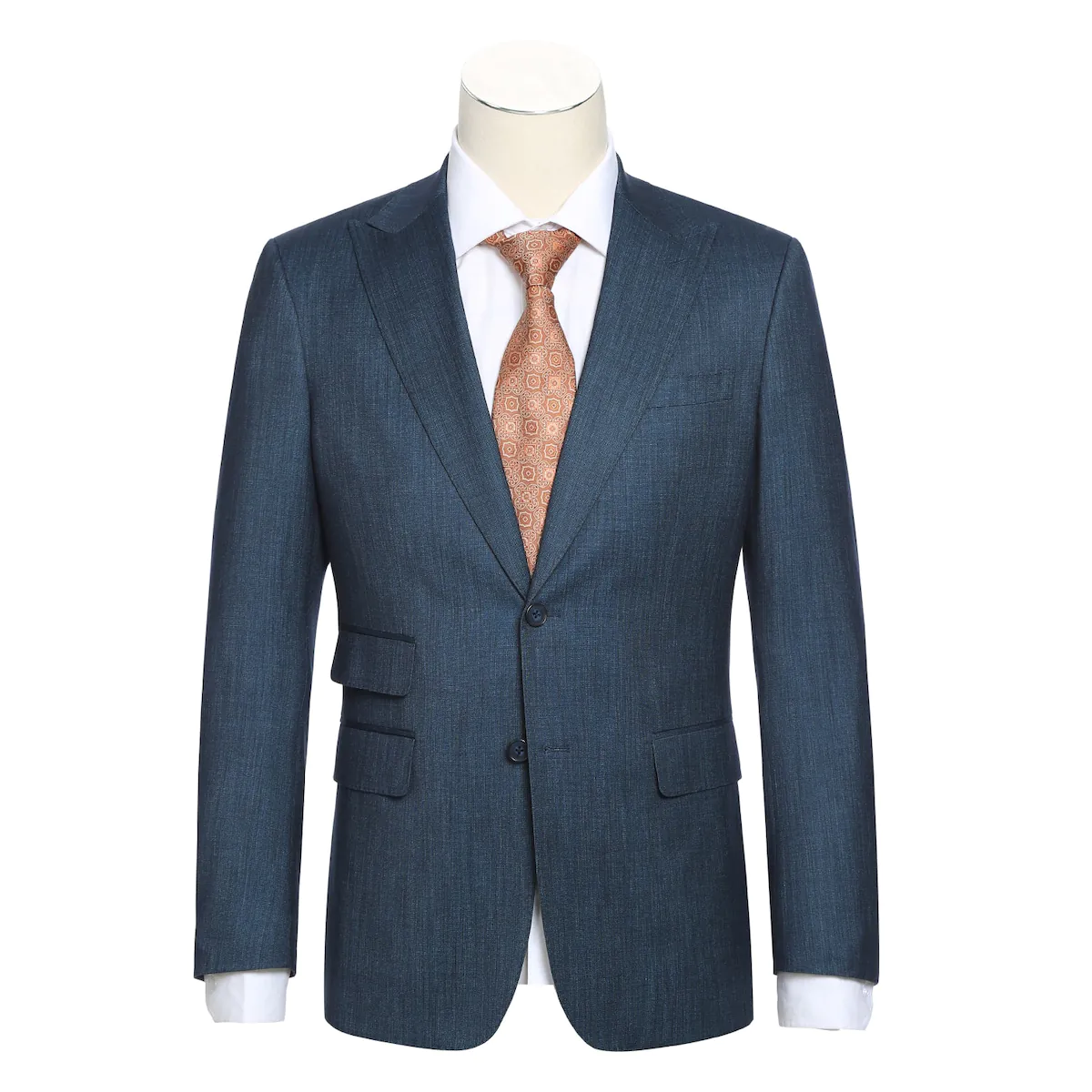Aqua Blue Peak Suit